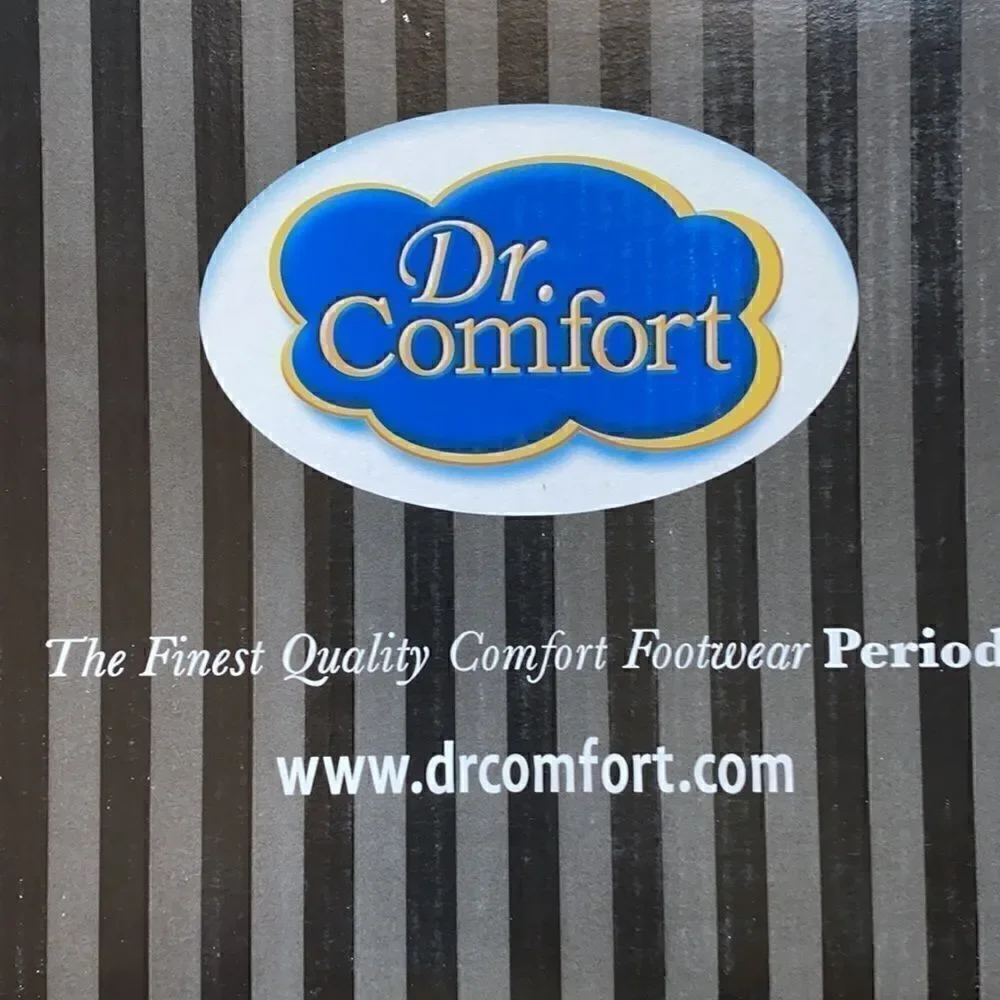 NWOT Dr Comfort Chestnut Brown 8 1/2 W STK 8320 Shoes Comfort Oxford Diabetic